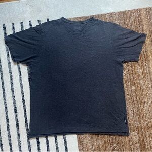 Patagonia Dark Gray Short Sleeve 100% Organic Cotton Tee